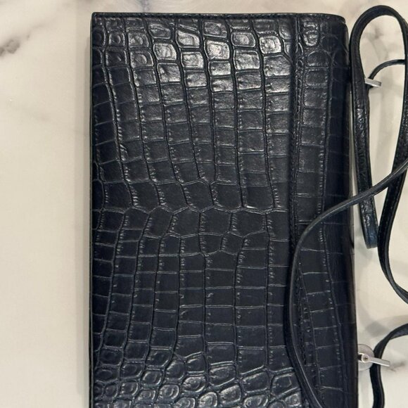 SAINT LAURENT 538450 OXK0D Nan with REM Small Vernice Cannetta Black - Picture 3 of 4